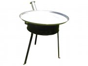 Peč Ø 70 cm kovinska+Krožnik  Ø 100 cm