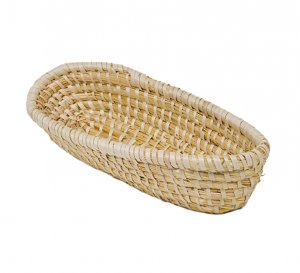 Košara slamnata štruca velika