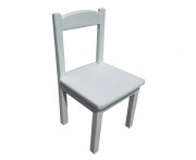 Stol otroški 28 x 28 x 28/54 - beli