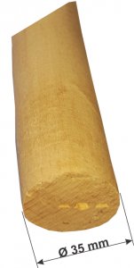Držaj za motiko fi 35 krivi