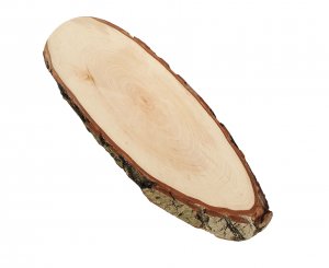 Deska ovalna s skorjo 50 - 60 cm Daska ovalna sa korom