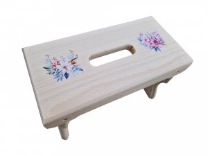 Pručka poslikana 50x23x30
